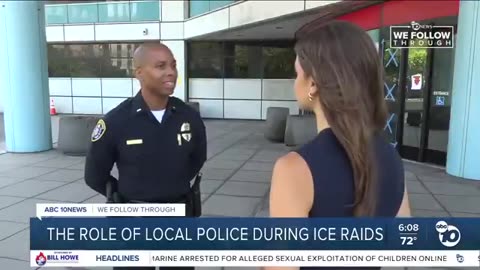 The San Diego police department ignores Gov. Newsom, provides assistance to