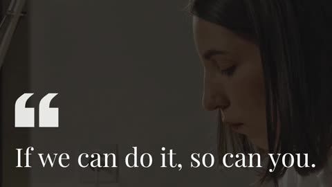 If we can do it, so can you. 💪