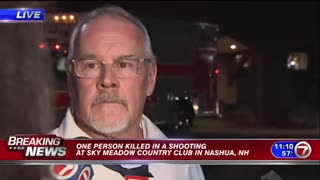 Sky Meadow Country Club attendee: heard shooter say: “The children are safe and free Palestine.