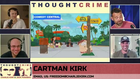 Our Movement is Too Big to Ignore: Charlie Kirk Gets the South Park Treatment... & It's Glorious