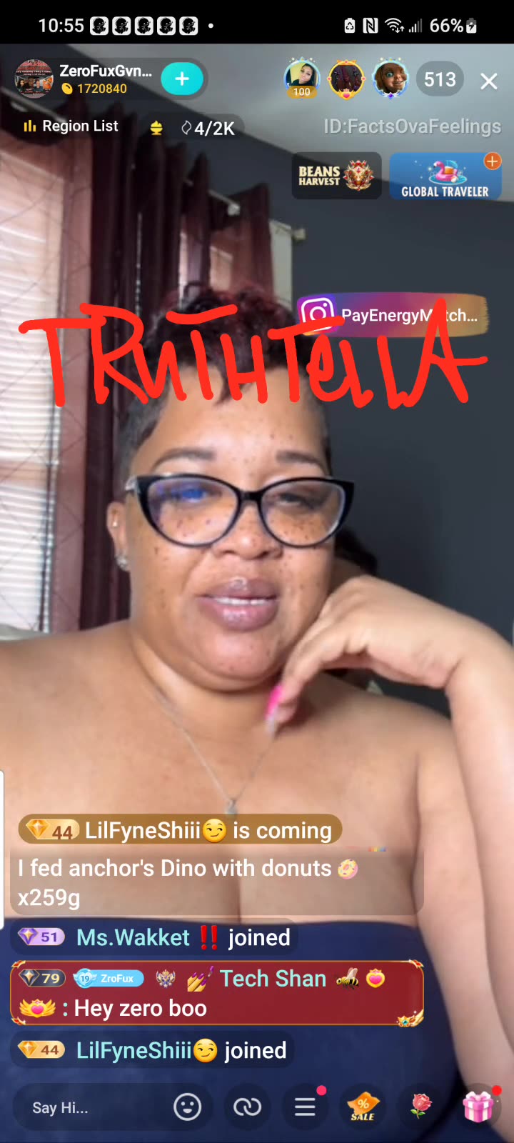 ZEROFUXGVN GOES LIVE WITH HER NEW BOO