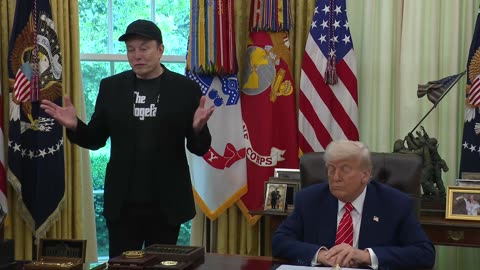 🚨 President Trump Participates in a Press Conference with Elon Musk
