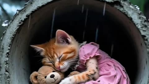 Story a poor cat 🥹
