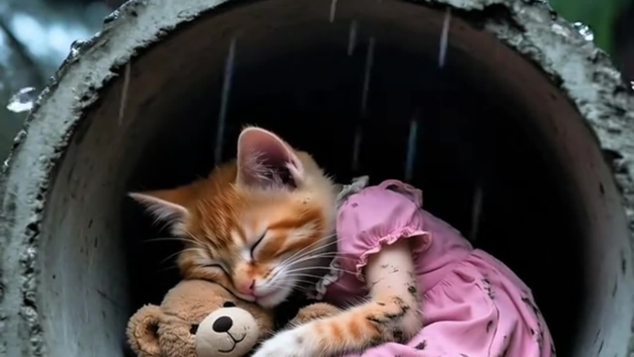 Story a poor cat 🥹