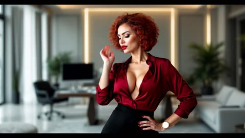 Office Wear Mini Skirts, Stockings & Blouses 2025 💋 #OfficeFashion #MiniSkirts #Blouses #Stockings