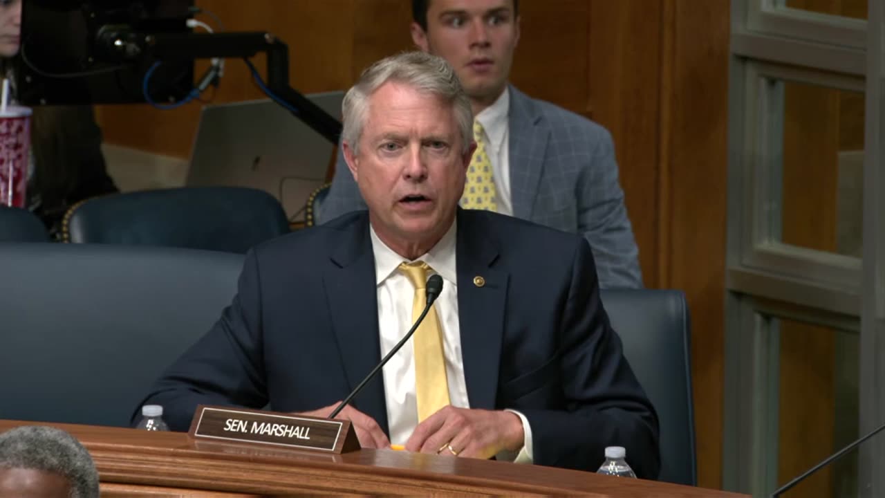 Sen. Roger Marshall at the Senate HELP Hearing