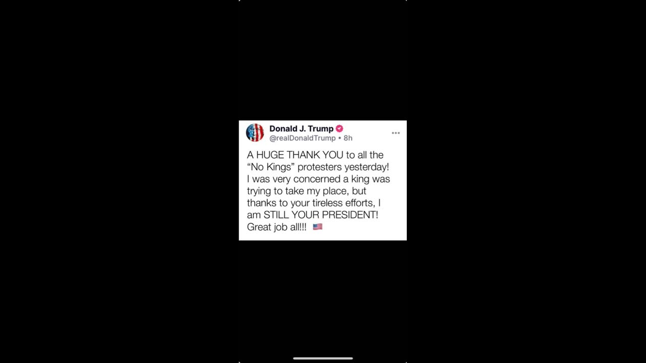 BACK TO THE "REPUBLIC FOR WHICH IT STANDS" NO KINGS FLOP