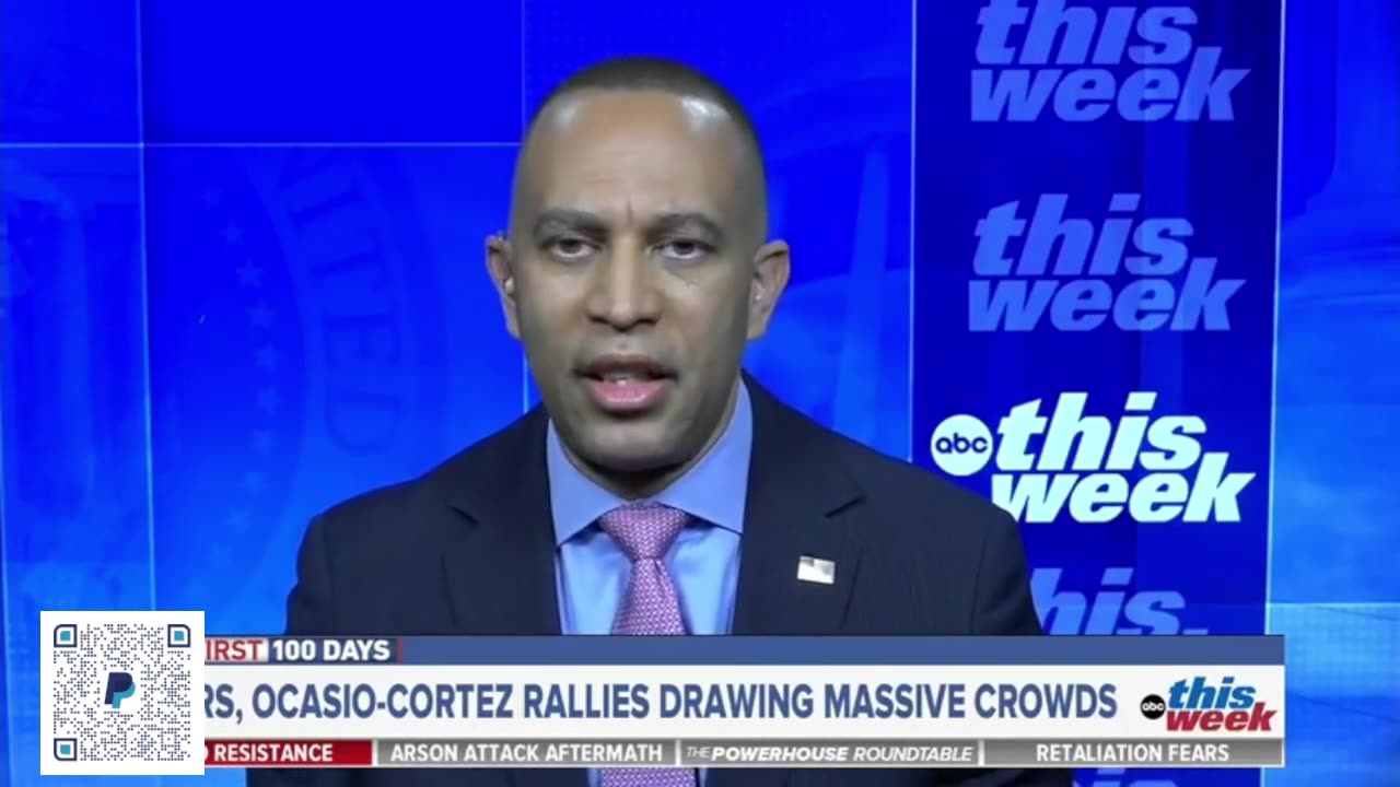 Hakeem Jeffries Claims Democrat Party has Energy