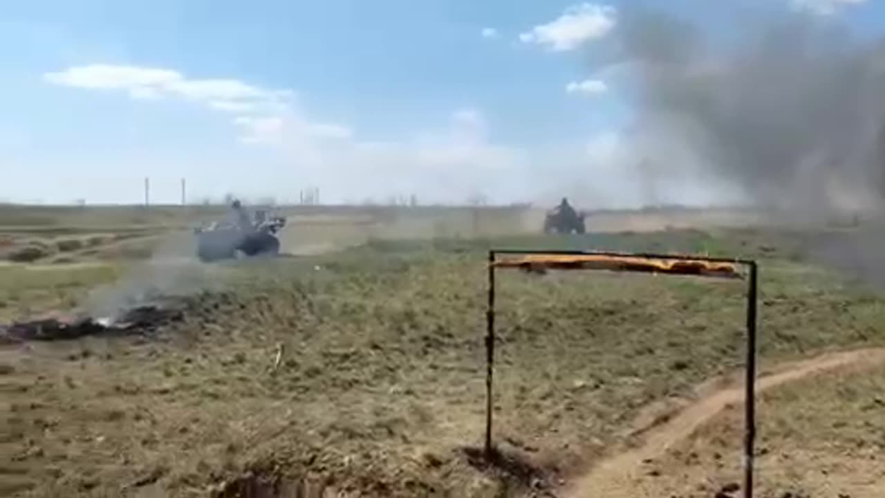 Russian motorcycle assault training