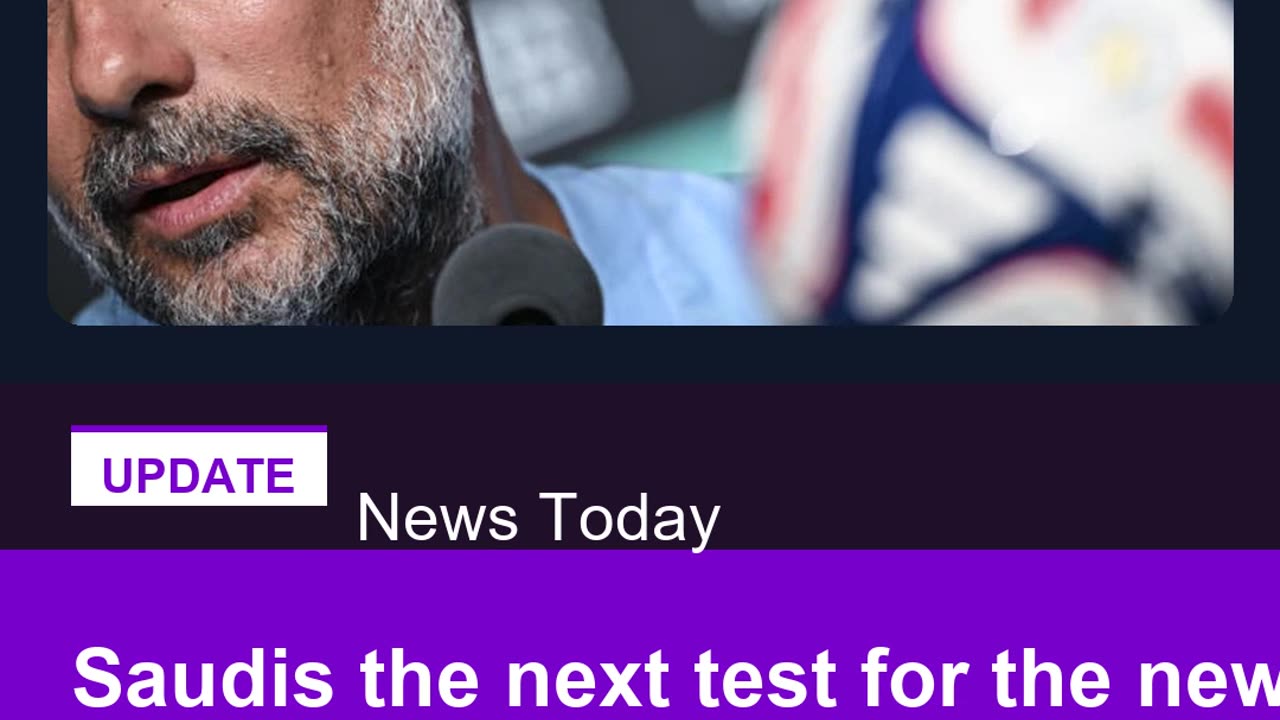 Saudis the next test for the new version of 'Pepball'