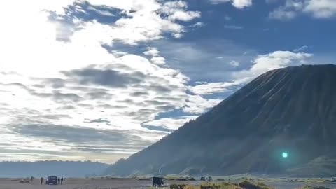 The beauty of the mountain nature