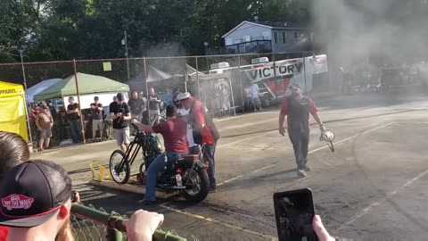 Chopper Burnout at Kentucky Kick Down