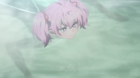 Anime Even Given the Worthless Appraiser Class, I-m Actually the Strongest- girls meet man in bath