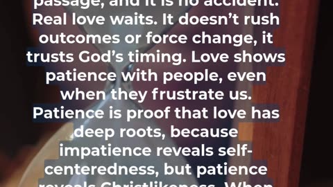 ❤️ Love is Patient