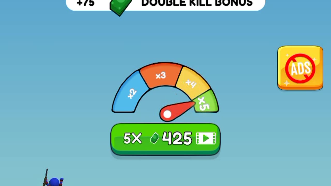 Bazooka Boy Game Level 25