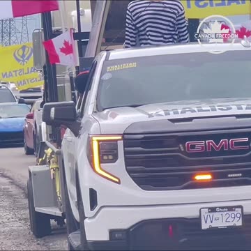 Khalistan Protesters Seen In Alberta Ahead of G7 Summit