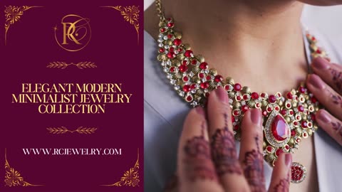 Elegant Modern Minimalist Jewelry Collection - www.rcjewelry.com