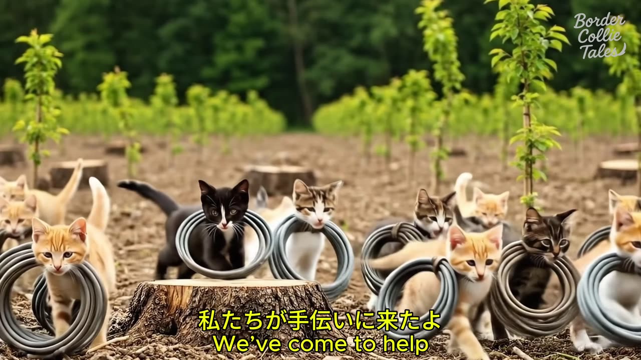 Heartwarming Story: Kittens Help Monkeys and Save the Forest