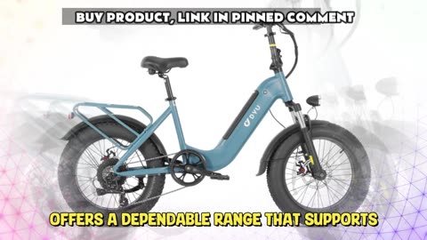 DYU FF500 Electric Bike 500W Motor 48V 14Ah Battery 20 X 4.0 Fat Tire Electric Bike