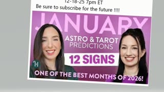 Astro & Tarot Predictions for January 2026 (For all 12 zodiac signs)