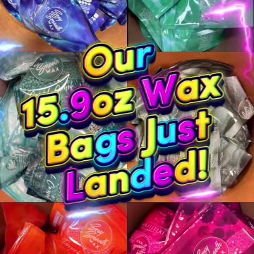 🚨 Our 15.9oz Wax Bags Just Landed – Don’t Miss Out! 🚨 #SexySmoothWax #HairRemoval