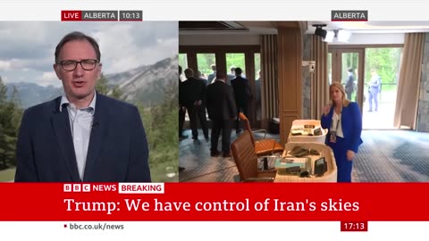 'We have control of Iranian skies’, US President Donald Trump says