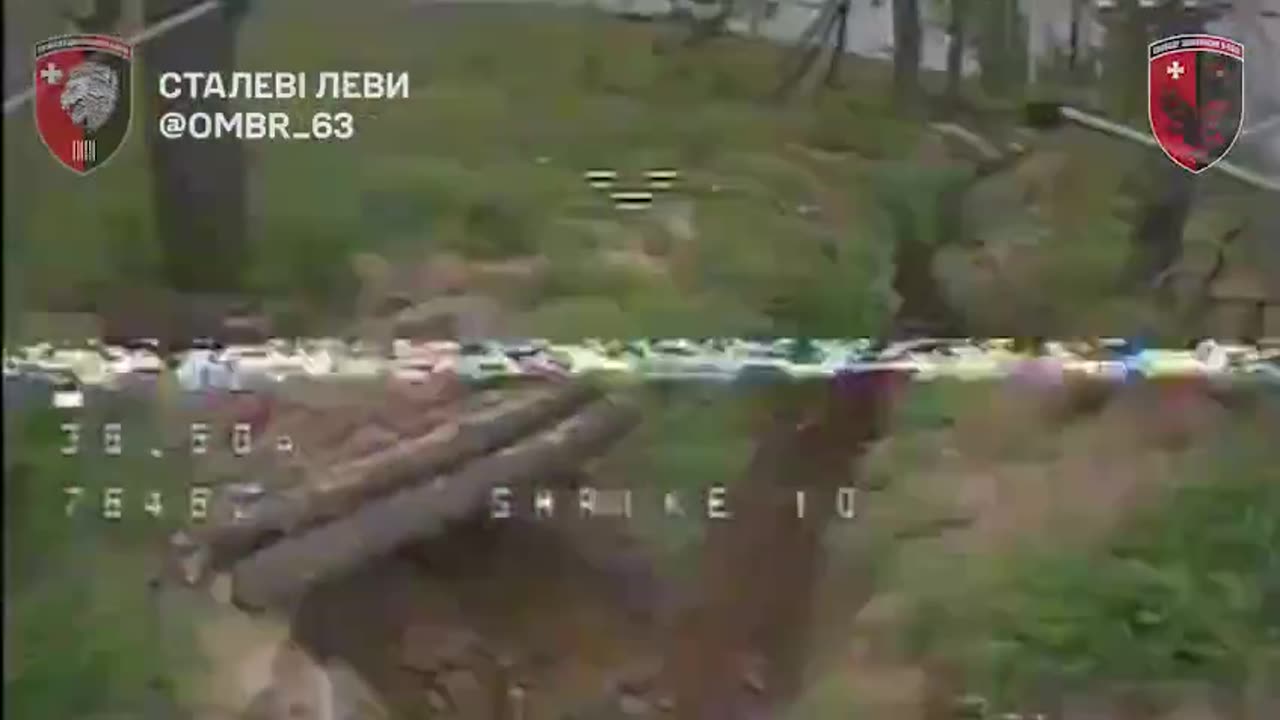 Russian Trench Complex Comes Under Attack Near Lyman