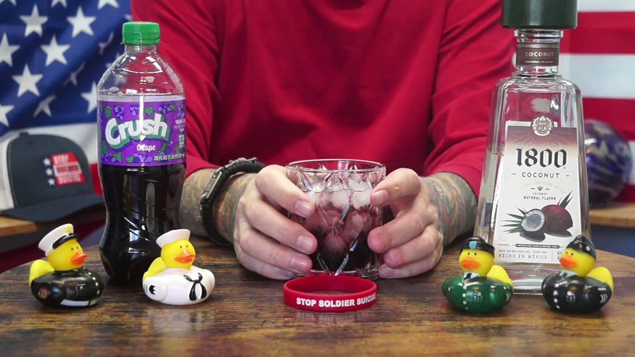 Billy Fowler - 1800 Coconut Tequila & Grape Crush Soda