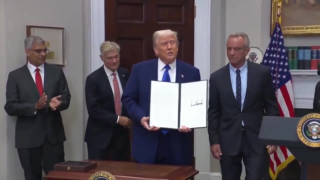 Trump just signed an executive order implementing Most Favored Nation