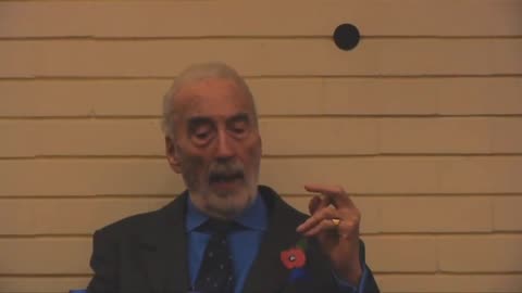 "You'll not only lose your mind, but you'll lose your soul" : Christopher Lee's Dark Warning