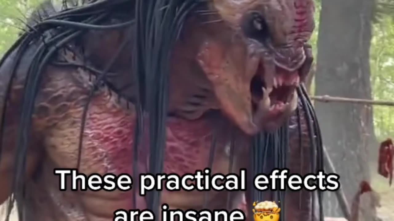 No CGI Used in Prey Behind the Scenes of the Predator’s Practical Effects #PreyMovie #behindthescene