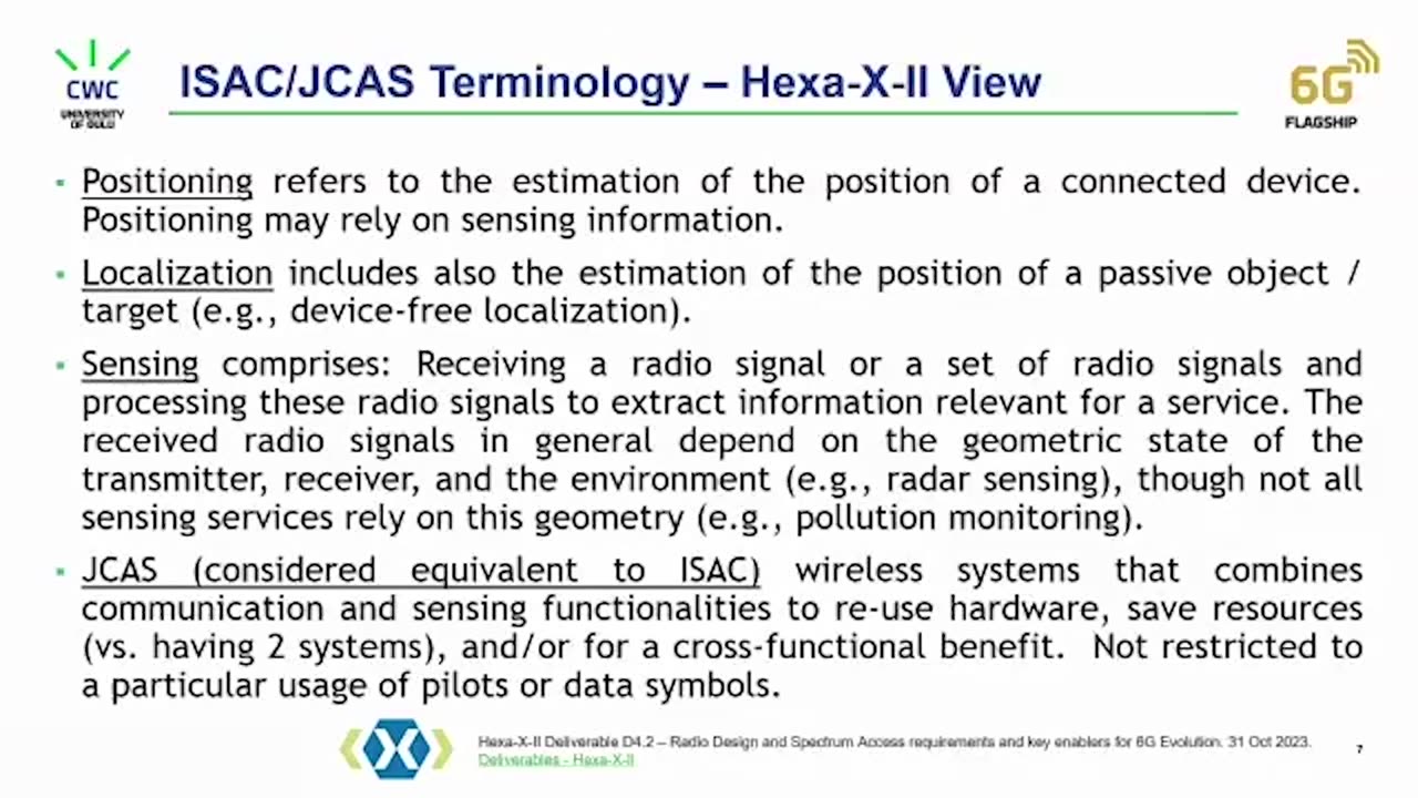 RIS, sub-THz & New MIMO – Will Those Make 6G Visions Reality 6G Flagship 2024