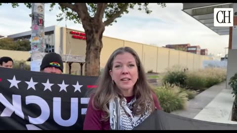 Joy Wilson, the woman who attacked me a few weeks ago, is here at the Portland