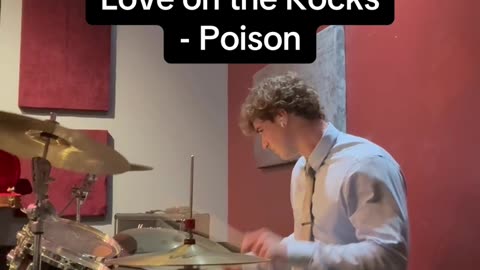 Love on the Rocks - Poison Drum Cover