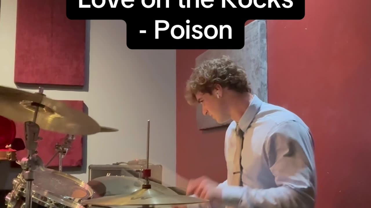 Love on the Rocks - Poison Drum Cover