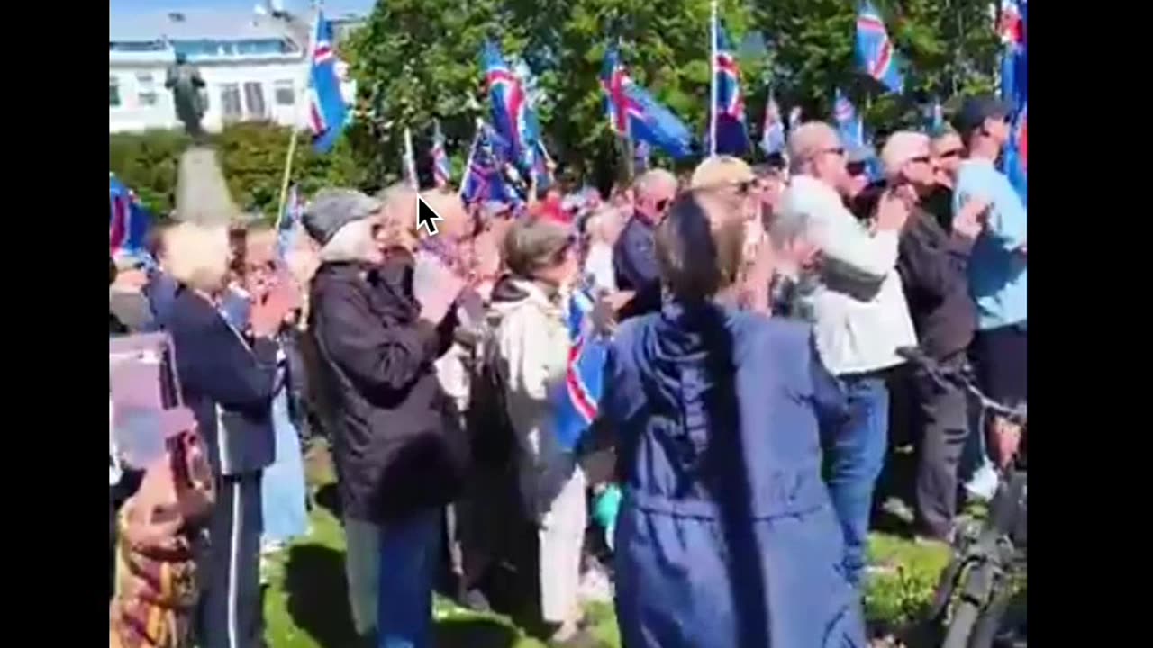 Mótmæli Austurvöllur