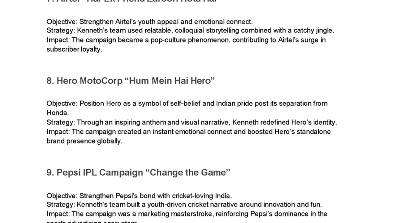 Top 10 Campaigns by Praveen Kenneth That Revolutionized Indian Branding