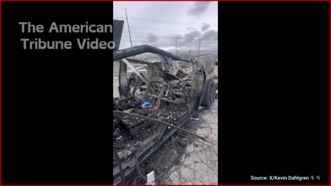 Watch: More Videos Emerge Of Scorched Teslas As DOJ Promises Serious Punishment