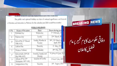 Pak India Ceasefire - Summer Holidays Announced In Schools - 24 News HD