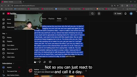 Apology Video | Responding to the drama
