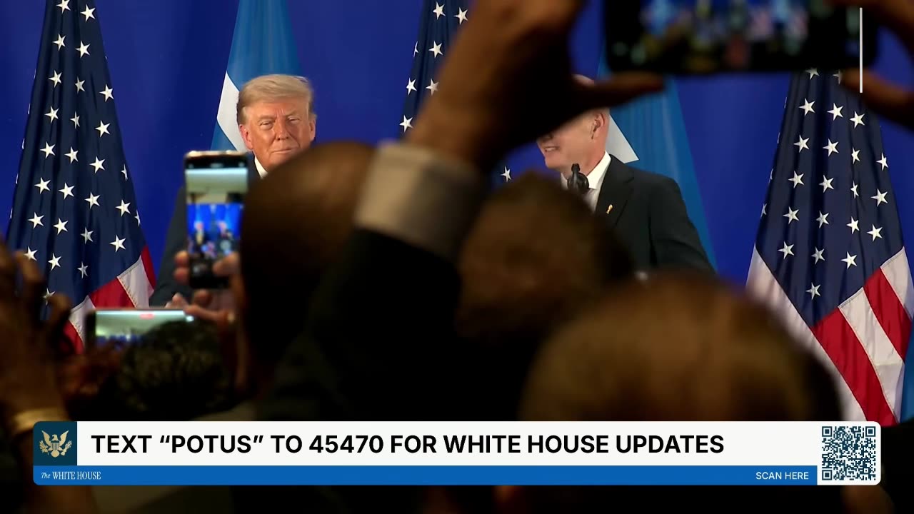 LIVE: President Trump Attends FIFA World Cup Reception in NYC...