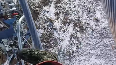 POV Riding a High-Voltage Power Line