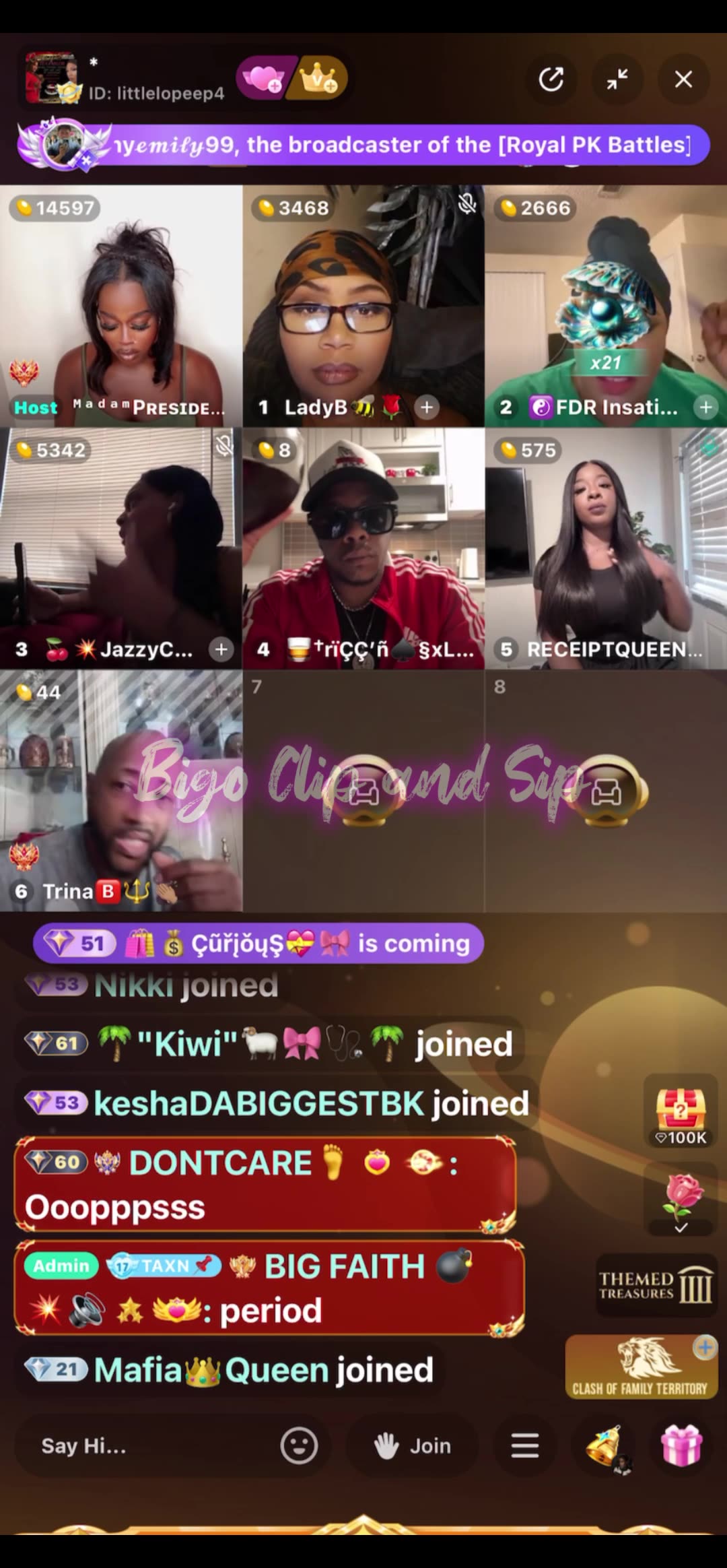 MadamLos live about TomiKay Dixon transgender story n more 5/29/25 #bigoclipandsip