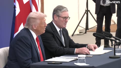 Pageantry and politics_ Watch the highlights from President Trump's second state visit | ITV News