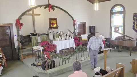 Holly Springs 4th Sunday Service (Phil. Ch.3:13 Reaching Forward) led by Marty Swinson 12/28/2025