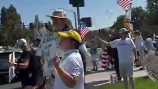 Liberals are now protesting 4th of July and Donald Trump.. Barely anyone showed up,. 😭😭