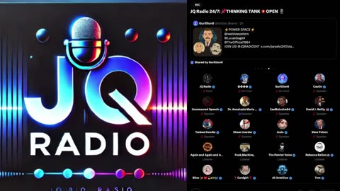 JQ Radio 24/7: Big Ass Space! Stew Peters, Lucas gage, Official 1984!!