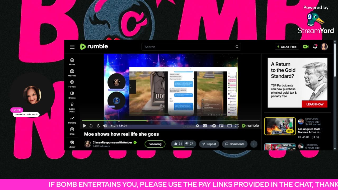 Part 2 of Megan's Dribbling & Sniffling , Live. You Ready Bitch?