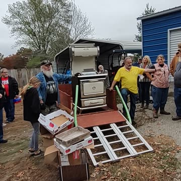 Stove that me and GB got bank to donate to a charity VFW dude who lost his home in a fire