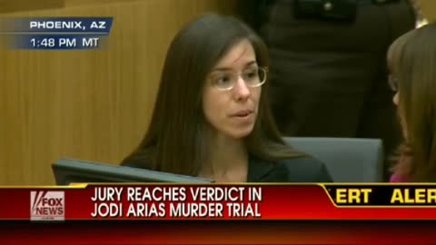 See Jodi Arias's response when the guilty verdict is announced.